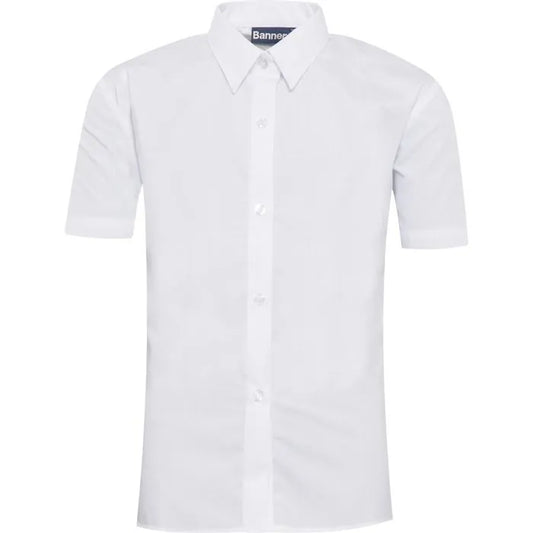 Short sleeve school blouse