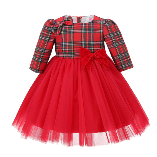 Baby Tartan party dress