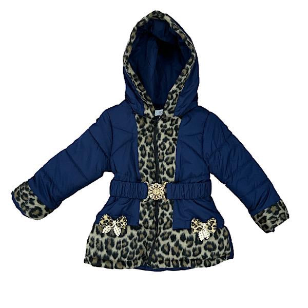 Padded coat with hood