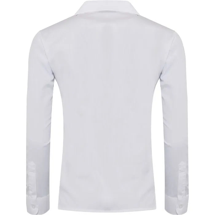 Revere collar school blouse