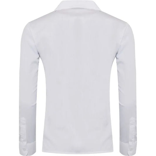 Revere collar school blouse