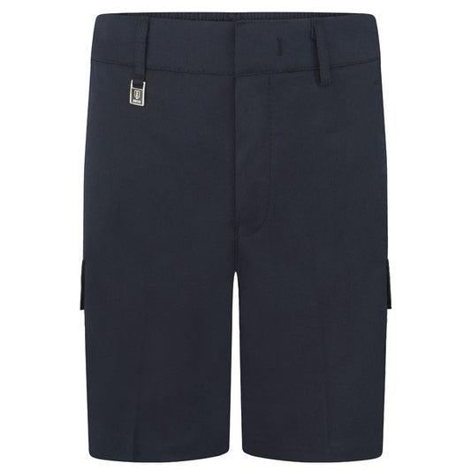 Boys elasticated school shorts