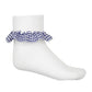 Frilly ankle socks