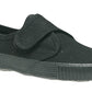 Gusset Velcro plimsole