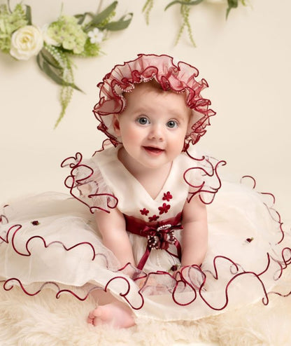 Baby party dress hat