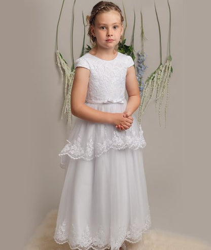 White Communion Dress